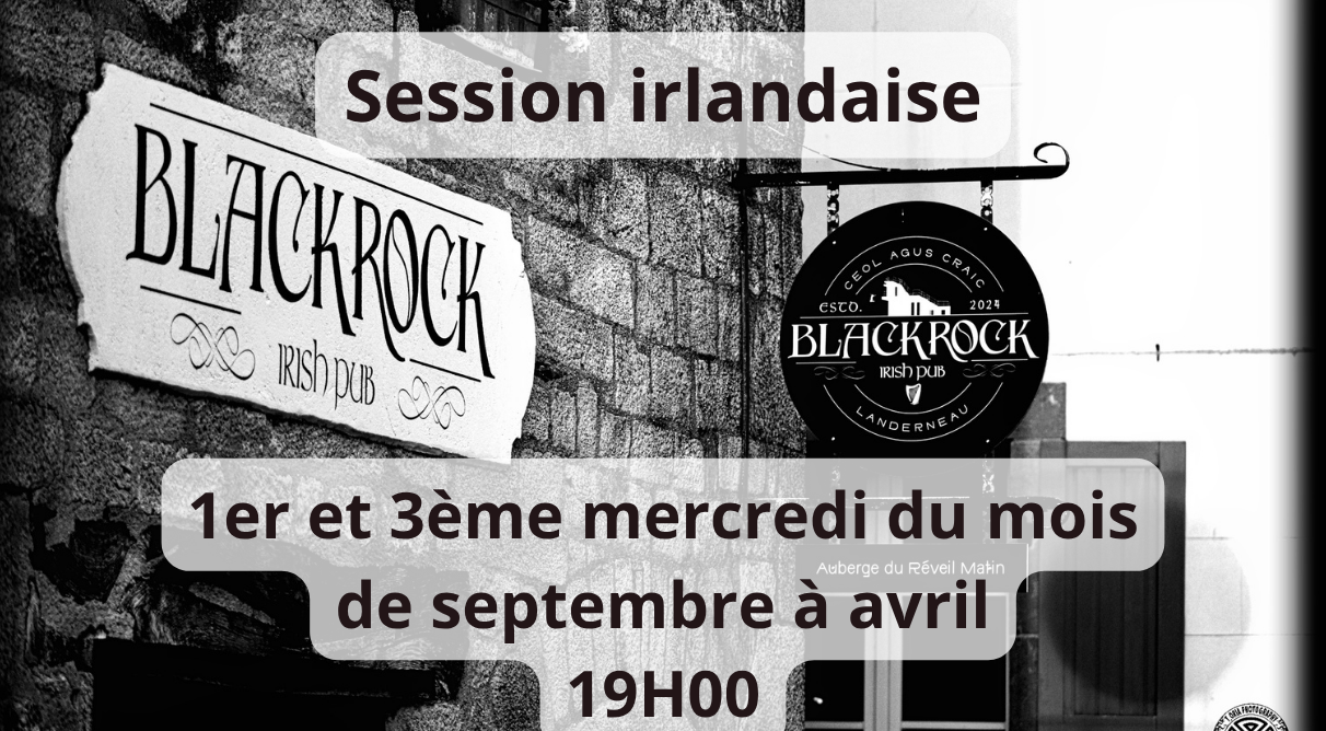 session irlandaise blackrock irish pub